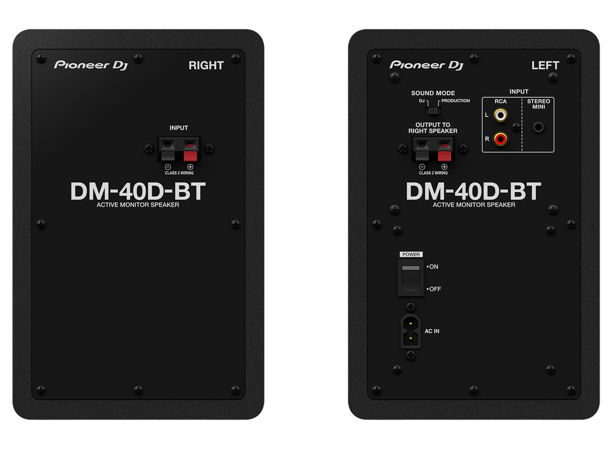 Pioneer DJ DM-40D-BT (Pair)