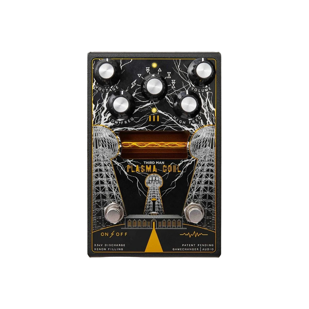 Gamechanger Audio Third Man Records Plasma Coil High Voltage Distortion Pedal