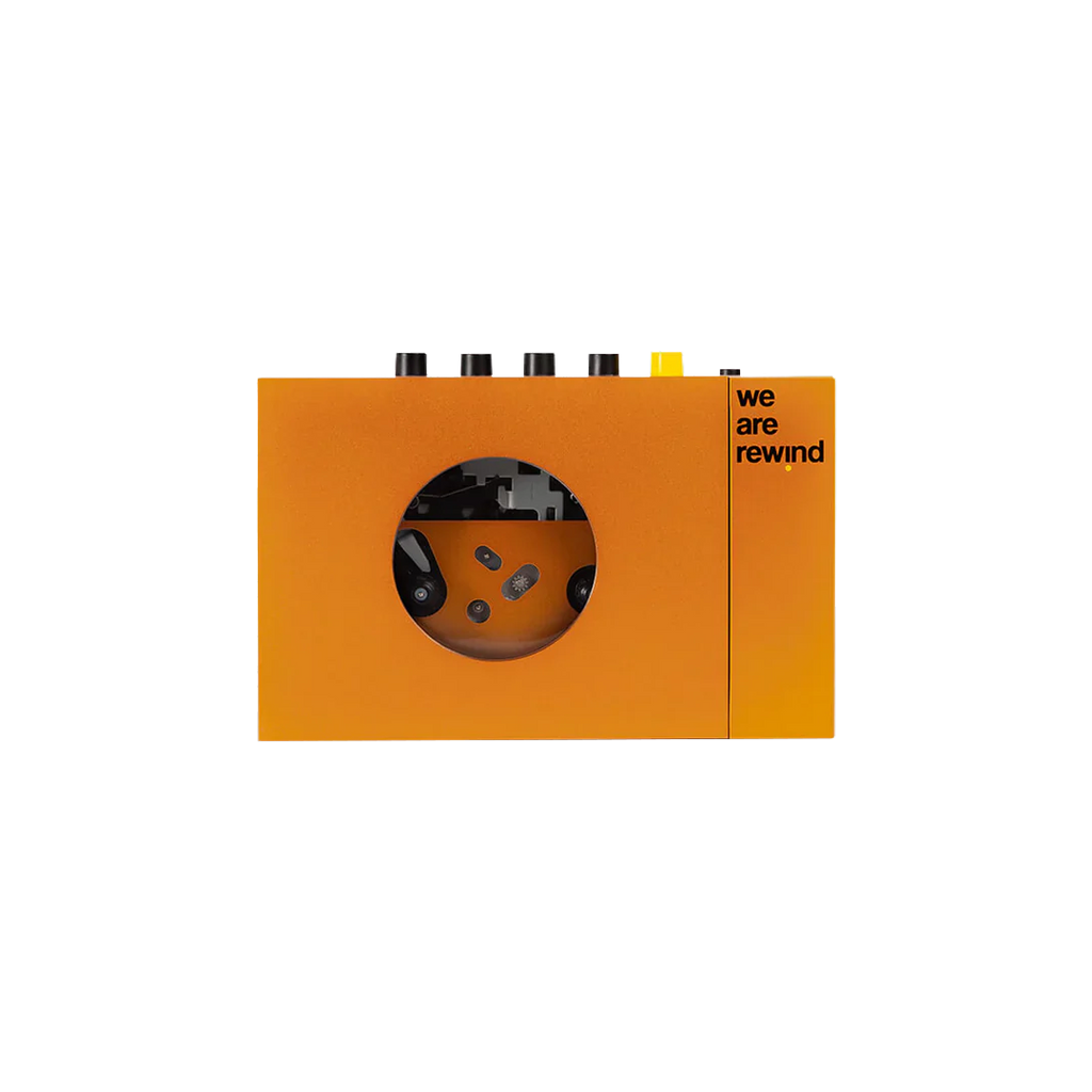 WE ARE REWIND Orange Cassette Player Serge